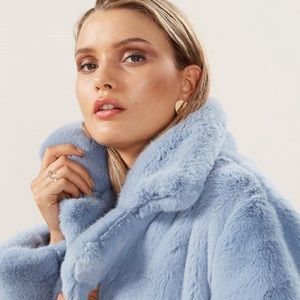 NEW WITH TAGS FAUX FUR JACKET